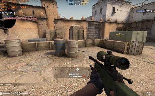 csgo测试帧数地图怎么用