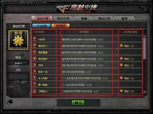 输出机器称号获得条件