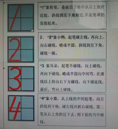 0字的笔顺正确的写法