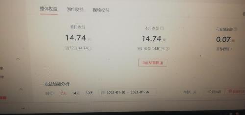 微头条收益几点更新