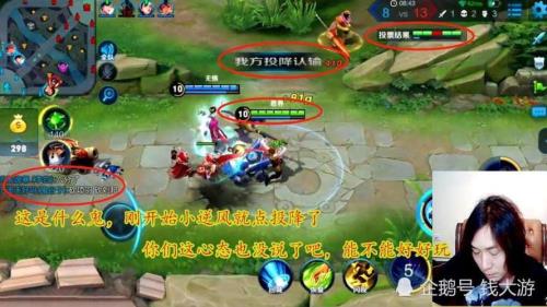 王者为什么看不到对面投降