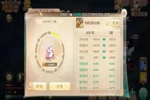 金蟾装备属性等级表