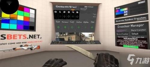 csgo只有一个点的准星代码