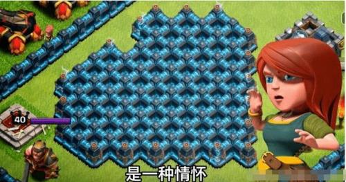 部落冲突15本有多少块墙