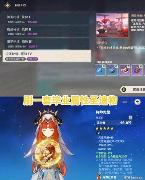 世界等级5级圣遗物升到多少级