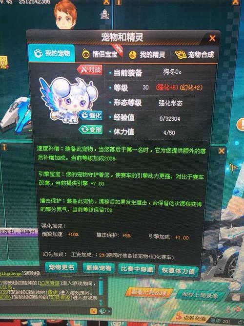 飞车端游宠物白金神兽怎么样