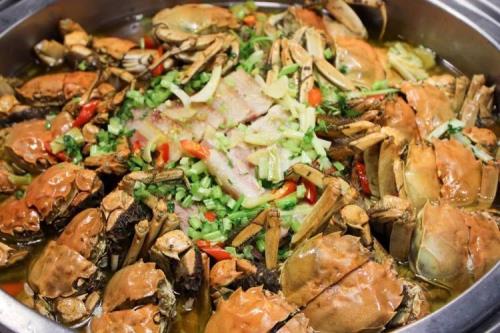 毛蟹蒸多长时间
