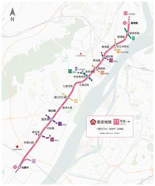 m16号地铁线途经站点