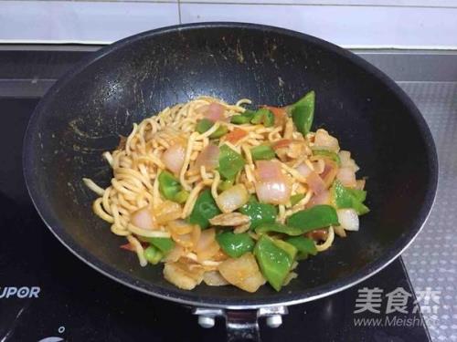 炒面怎么冲匀