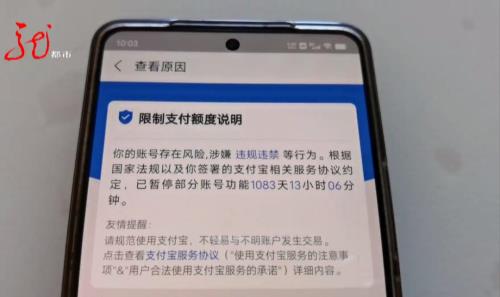 支付宝自助解限审核多久