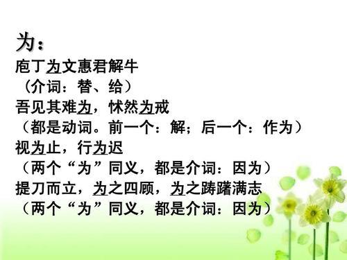 视为止，行为迟词类活用
