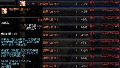 冒险家徽章给谁好