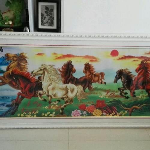 2米4的画裱出来是多长
