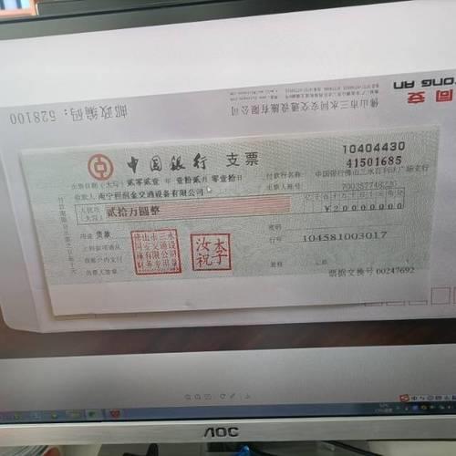 抚养费可以给支票吗