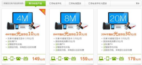 电信固话资费标准