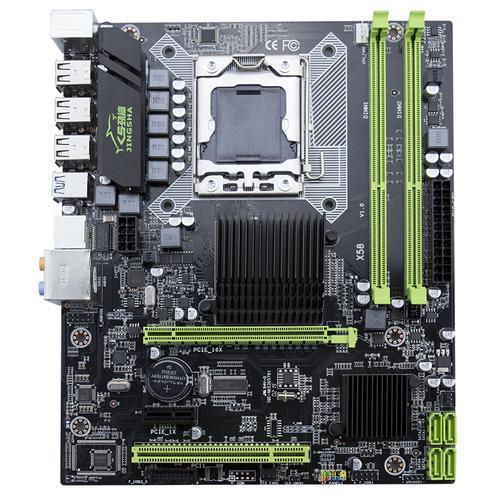 x58主板配1060行吗