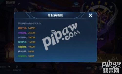 王者6颗星掉到什么段位结算