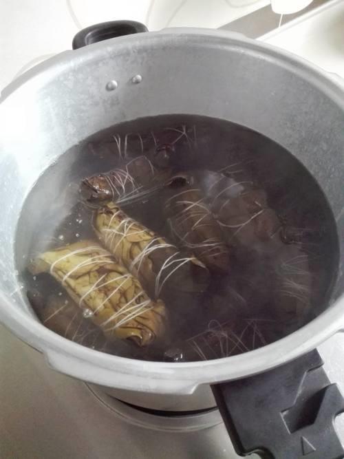 没高压锅，怎么用普通锅煮粽子