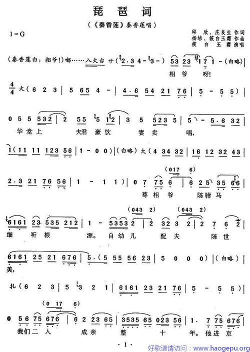 琵琶做琴弦歌词