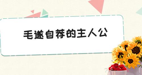 毛遂自荐的主人公是谁的，答案
