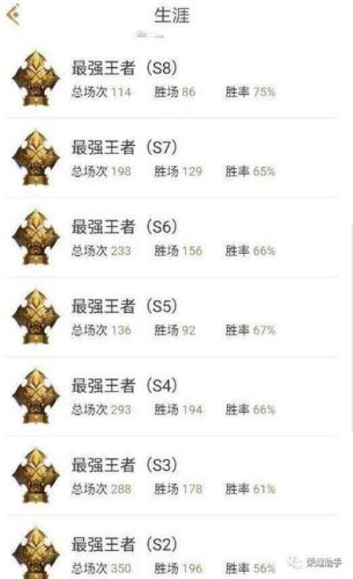 王者战绩保留多少场