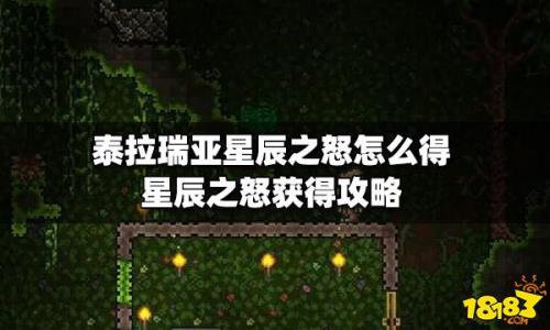 泰拉瑞亚星星斗篷怎么获得
