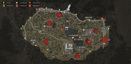 暗区突围游戏机刷新点