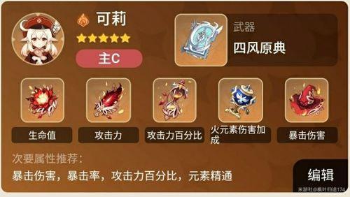 五星火系角色排行