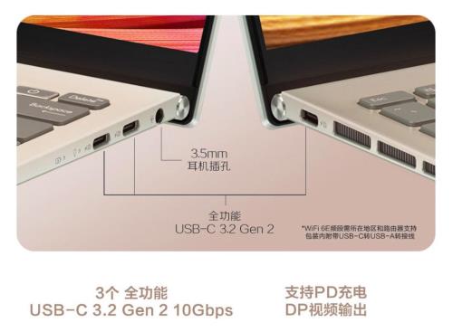 华硕灵耀x14支持pd充电吗