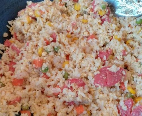 蛋炒饭配料表一览