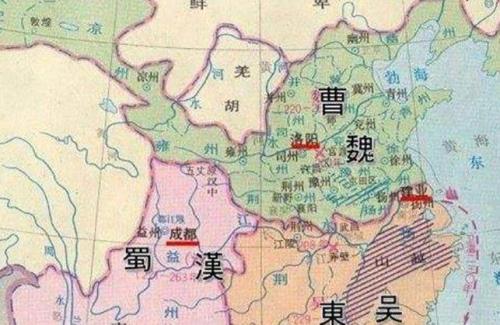 三国里面有哪三个国家