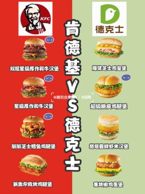 肯德基汉堡热量