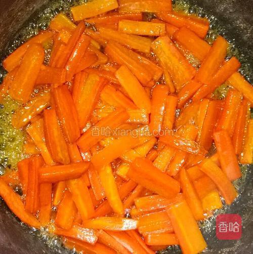 胡萝卜糖干为什么炒不干