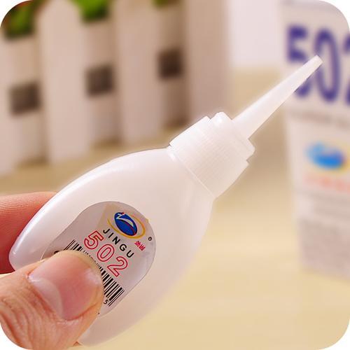 502胶水还没开封就干了怎么办