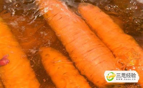 胡萝卜整根煮多久熟