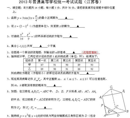 高考云南和四川的数学题一样吗