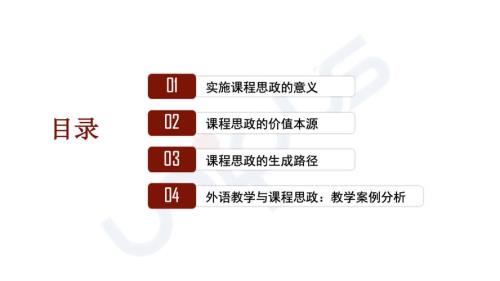 思政课程什么意思