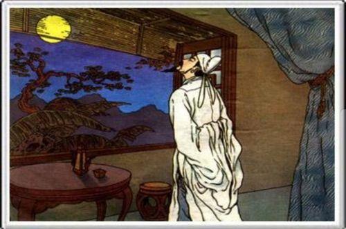 床前明月光李白蹲在厕所边