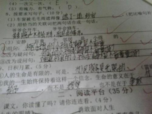 描写家乡的设问句