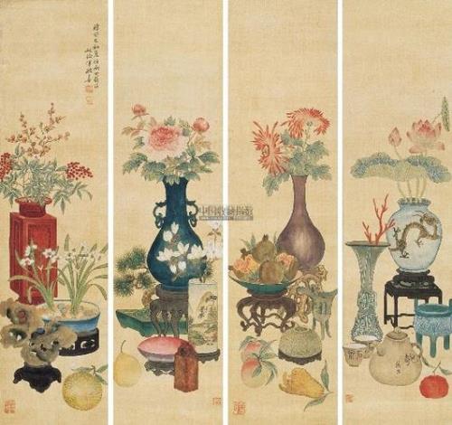 古代放字画的器具叫什么