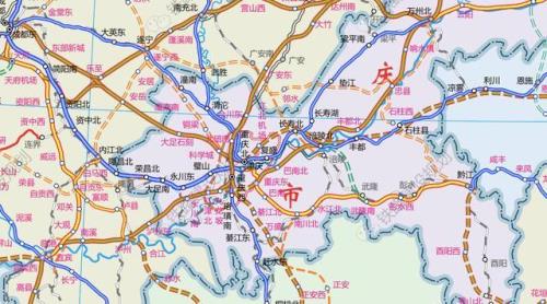 重庆离四川最近的城市