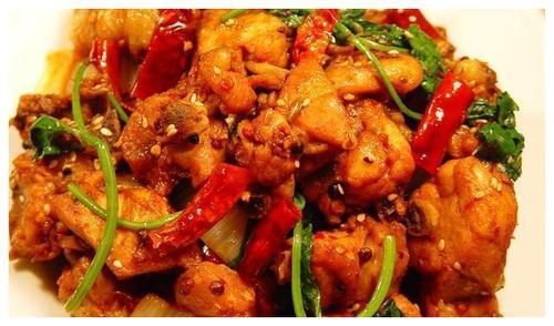 青红椒拌鸡的正宗做法
