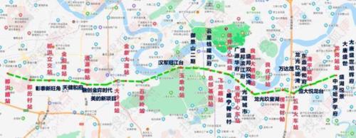 南宁地铁6号线详细站点位置