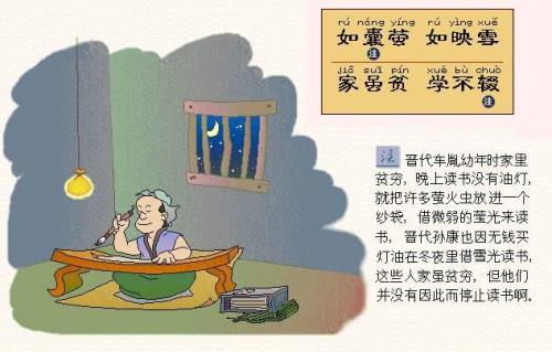 如囊萤如映雪的成语
