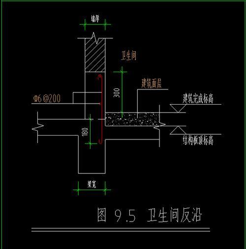卫生间水平线高度