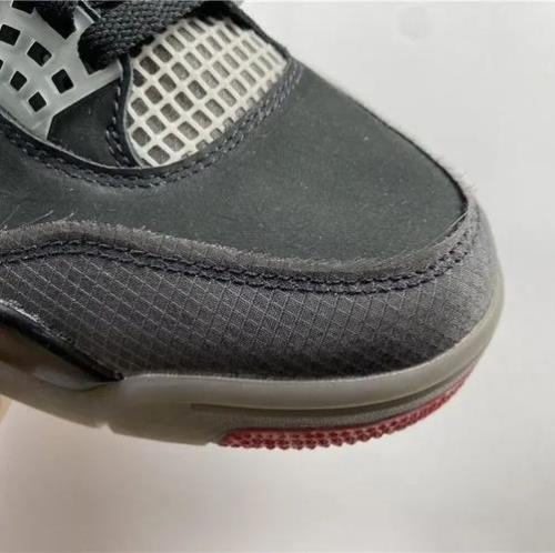 aj4offwhite防盗扣要不要剪