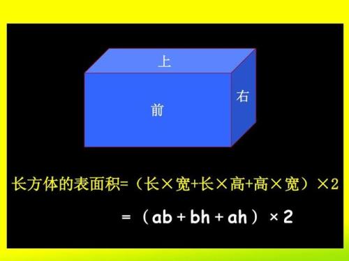长和高怎么算平方面积