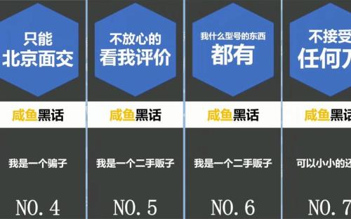 咸鱼的暗语怎么表达