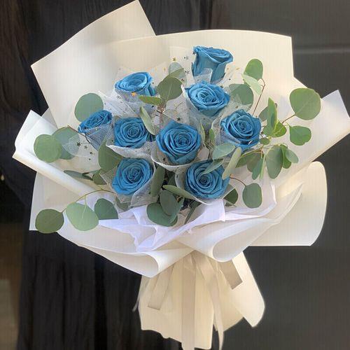 蓝色妖姬花是从哪来的
