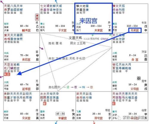 紫微斗数解释